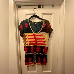 Anthropologie Ecote Woven Blouse